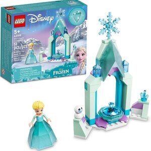 Brand New Lego Disney Frozen Elsa's Castle Courtyard 43199